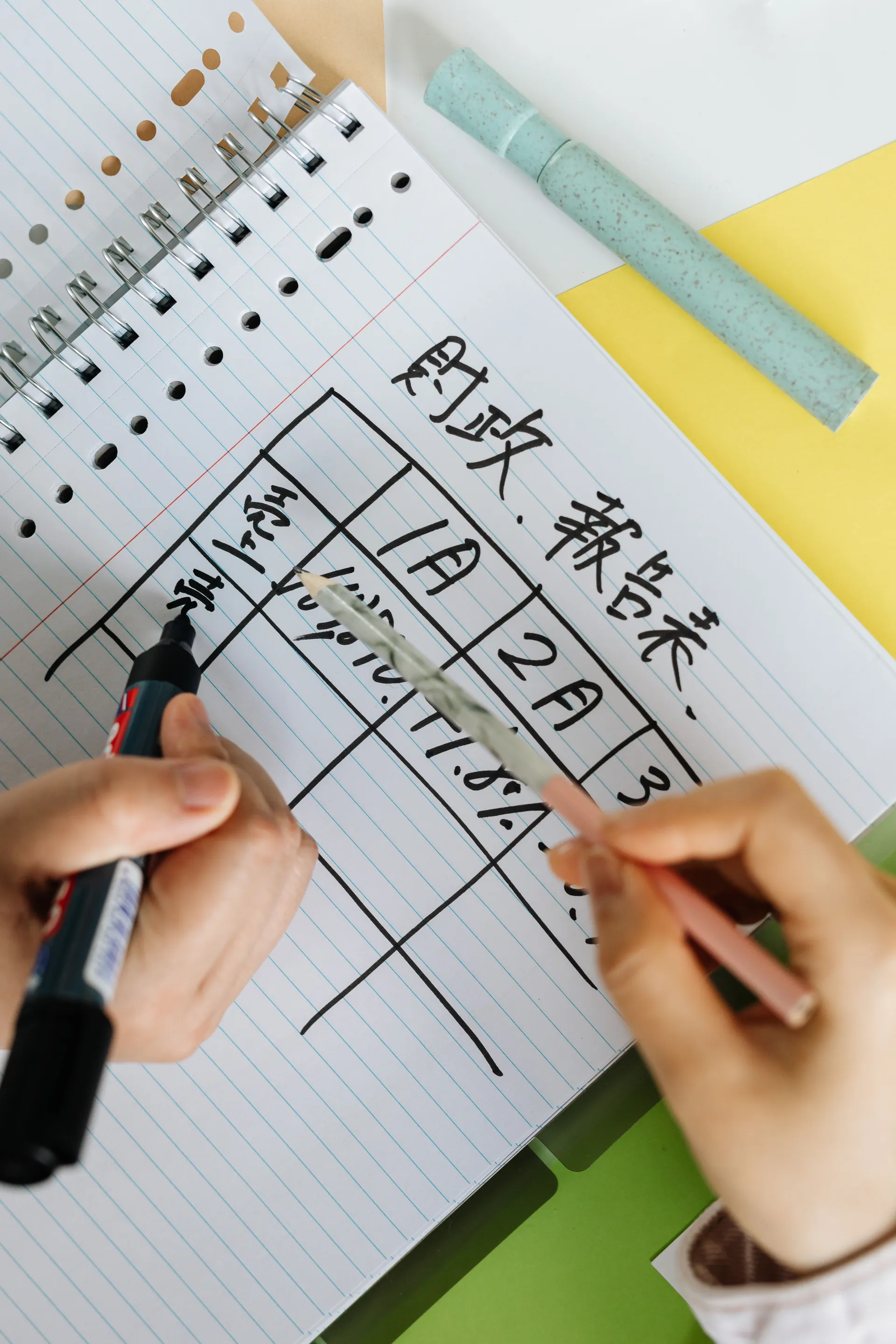 Building a match schedule by hand on paper, the manual approach to round robin scheduling
